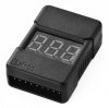Miernik i Alarm Buzzer BX100 LiPo 2-8S - Miernik akumulatorów lipo z alarmem